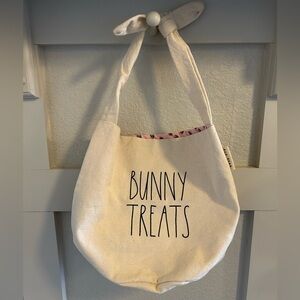 NWOT Rae Dunn Canvas‎ Easter Basket Tote Bag